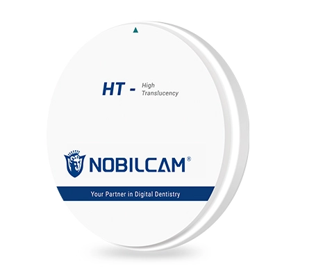 Nobilcam đĩa Zirconia mờ cao HT